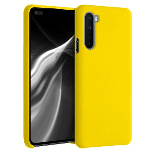 Husa pentru OnePlus Nord, Silicon, Galben, 51871.165