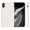 Husa Apple iPhone X / iPhone XS, Silicon, Crem, 42495.16