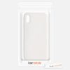 Husa Apple iPhone X / iPhone XS, Silicon, Crem, 42495.16