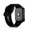 Set 2 curele pentru Xiaomi Amazfit GTS 2 Mini, Silicon, Negru / Albastru, 54464.01