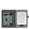 Husa pentru Kindle Paperwhite 10, Piele ecologica, Gri, kwmobile, 50222.03