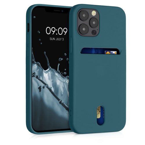 Husa pentru iPhone 12 / iPhone 12 Pro, Silicon, Verde, 54513.57