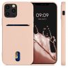 Husa pentru iPhone 12 / iPhone 12 Pro, Silicon, Rose Gold, 54513.10