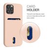 Husa pentru iPhone 12 / iPhone 12 Pro, Silicon, Rose Gold, 54513.10