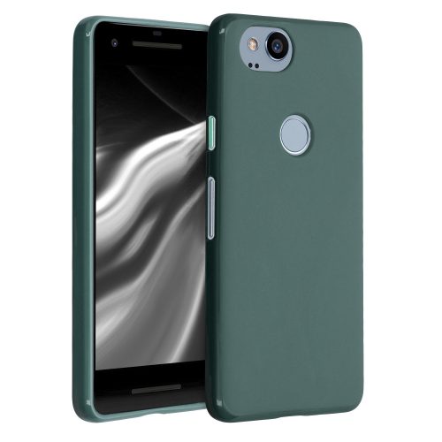 Husa pentru Google Pixel 2, Silicon, Verde, 43081.171