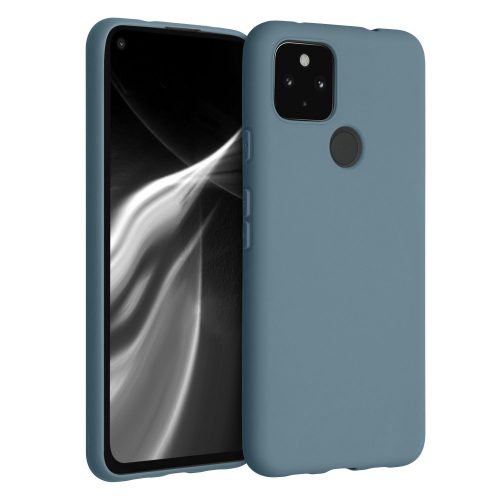 Husa pentru Google Pixel 4a 5G, Silicon, Albastru, 51727.207