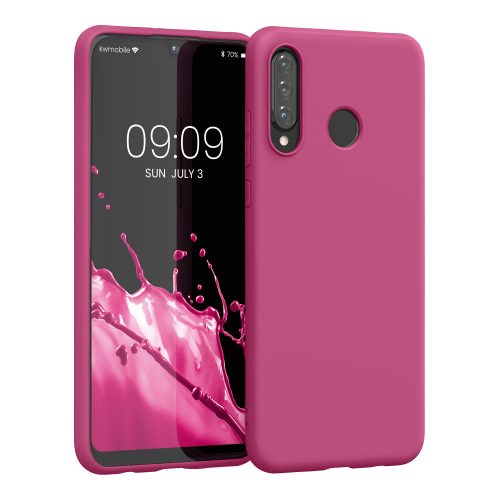 Husa pentru Huawei P30 Lite, Silicon, Roz, 47499.213