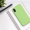 Husa pentru Apple iPhone X / iPhone XS, Silicon, Verde, 49982.214