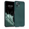 Husa pentru Xiaomi Mi 11 Lite 5G, Silicon, Verde, 54727.14