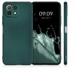 Husa pentru Xiaomi Mi 11 Lite 5G, Silicon, Verde, 54727.14