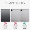 Husa pentru tableta Apple iPad Pro 12.9" (2021)/iPad Pro 12.9" (2020)/iPad Pro 12.9" (2018), Kwmobile, Transparent, Silicon, 54765.03