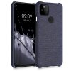 Husa pentru Google Pixel 5a, Textil, Albastru, 54994.17