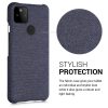 Husa pentru Google Pixel 5a, Textil, Albastru, 54994.17