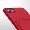 Husa pentru iPhone 8 / iPhone 7 / iPhone SE 2, Silicon, Rosu, 55117.09