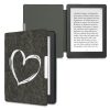 Husa pentru Kobo Aura H2O Edition 2, Textil, Gri, kwmobile, 49111.04