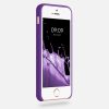 Husa pentru iPhone 5 / iPhone 5s / iPhone SE, Silicon, Mov, 42766.221