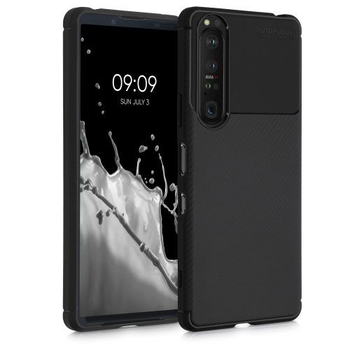 Husa pentru Sony Xperia 1 III, Silicon, Negru, 55353.01