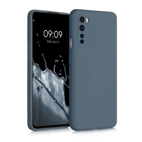 Husa pentru OnePlus Nord, Silicon, Albastru, 55343.202