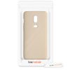 Husa pentru OnePlus 6, Silicon, Crem, 55346.10