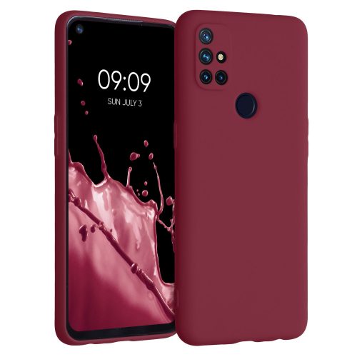 Husa pentru OnePlus Nord N10 5G, Silicon, Violet, 53821.190