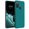 Husa pentru Alcatel 3L (2021), Silicon, Verde, 54467.57