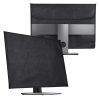 Husa pentru monitor de 27-28 inch, Kwmobile, Negru, Textil, 54393.01