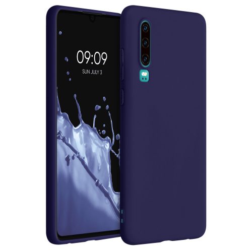 Husa pentru Huawei P30, Silicon, Albastru, 47410.182