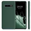 Husa pentru Samsung Galaxy S10 Plus, Silicon, Verde, 49028.169