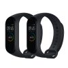 Set 2 Curele pentru Huawei Mi Band 4, kwmobile, Silicon, Negru, 49312.47