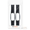 Set 2 Curele pentru Huawei Mi Band 4, kwmobile, Silicon, Negru, 49312.47