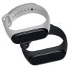 Set 2 Curele pentru Huawei Mi Band 4, kwmobile, Silicon, Negru / Alb, 49312.22