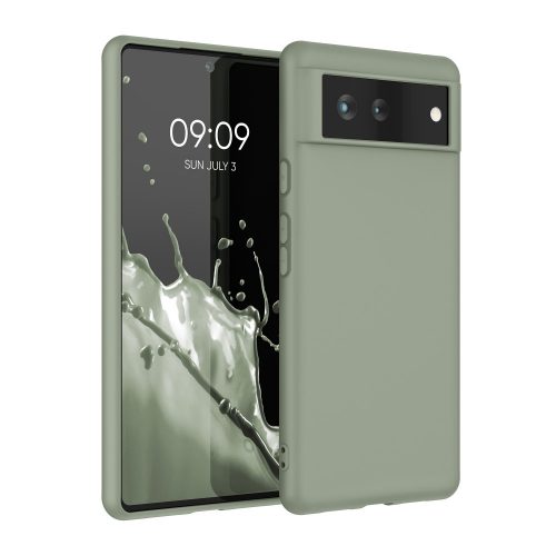 Husa pentru Google Pixel 6, Silicon, Verde, 55434.172