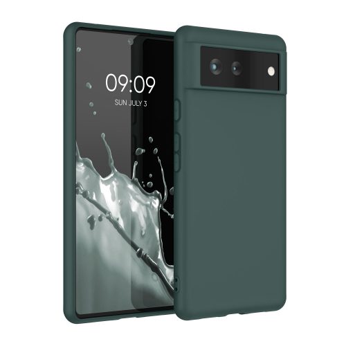 Husa pentru Google Pixel 6, Silicon, Verde, 55434.171