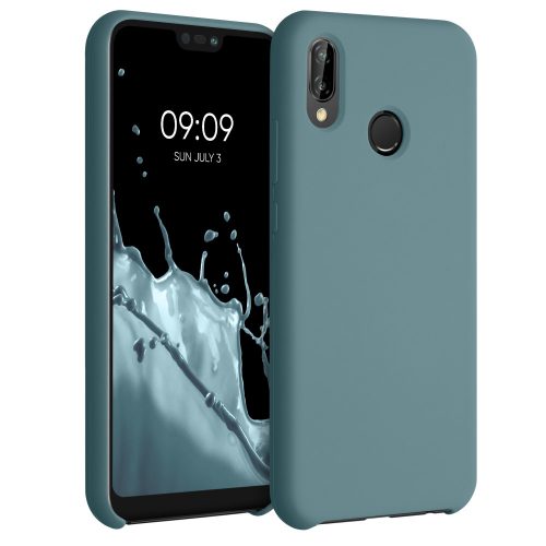 Husa pentru Huawei P20 Lite, Silicon, Verde, 45687.207