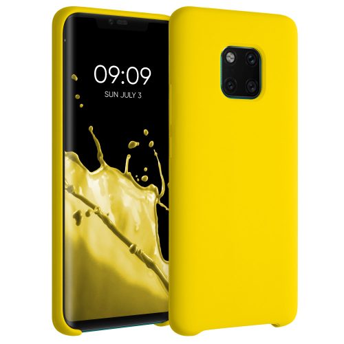 Husa pentru Huawei Mate 20 Pro, Silicon, Galben, 52287.165