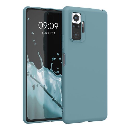 Husa pentru Xiaomi Redmi Note 10 Pro, Silicon, Verde, 54551.207