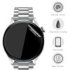 Set 3 Folii protectie pentru Huawei Watch 3 Pro / Watch 3, kwmobile, Polimer, Transparent, 55591.1