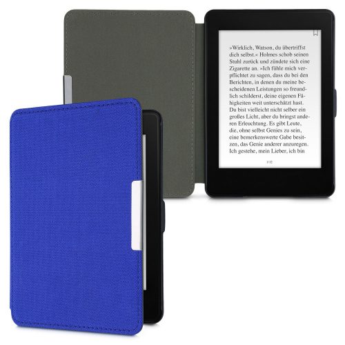 Husa pentru Kindle Paperwhite 7, Textil, Albastru, kwmobile, 49487.04