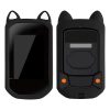 Husa de protectie pentru GPS Bryton Rider 420/Rider 320, Kwmobile, Negru, Silicon, 55654.01