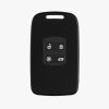 Husa Cheie Auto pentru Renault / Dacia - 4 Butoane - Keyless Go, kwmobile, Plastic, Negru / Rosu, 54805.02