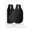 Set 2 Huse termice pentru sticle de 330 ml, Kwmobile, Negru, Neopren, 54533.03