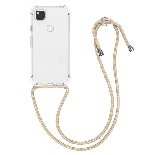 Husa pentru Google Pixel 4a, Silicon, Transparent, 52757.21