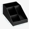 Organizator pentru cafea si ceai Navaris cu 4 compartimente, Negru, 55854.01