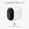 Set 2 Huse pentru camera de supraveghere Arlo Essential Spotlight, Kwmobile, Negru, Silicon, 55853.01