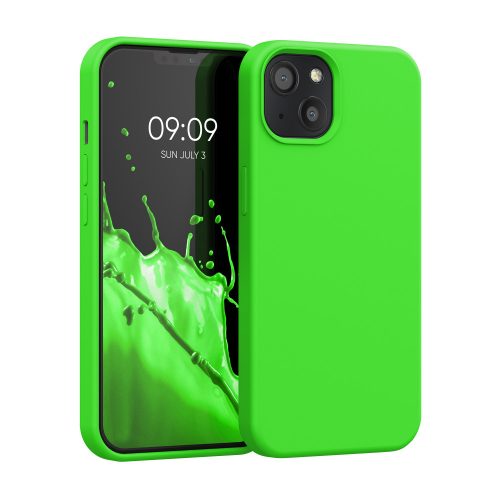 Husa pentru iPhone 13, Silicon, Verde, 55878.159