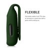 Set 2 Huse pentru Fitbit Inspire 2/Ace 3, Kwmobile, Negru/Verde, Silicon, 54017.05