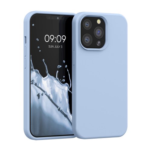 Husa pentru iPhone 13 Pro, Silicon, Albastru, 55880.58