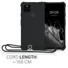 Husa pentru Google Pixel 4a 5G, Silicon, Negru, 55914.01