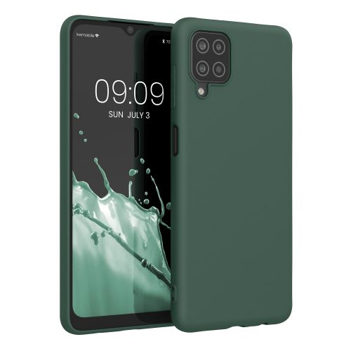 Husa pentru Samsung Galaxy A12, Silicon, Verde, 54048.169