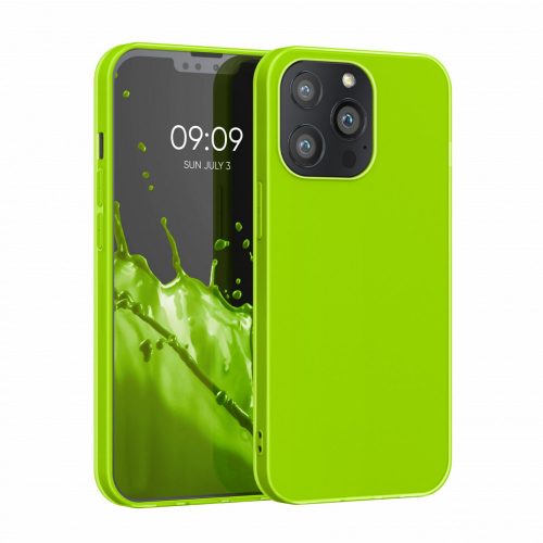 Husa pentru Apple iPhone 13 Pro, Silicon, Verde, 55957.75, kwmobile